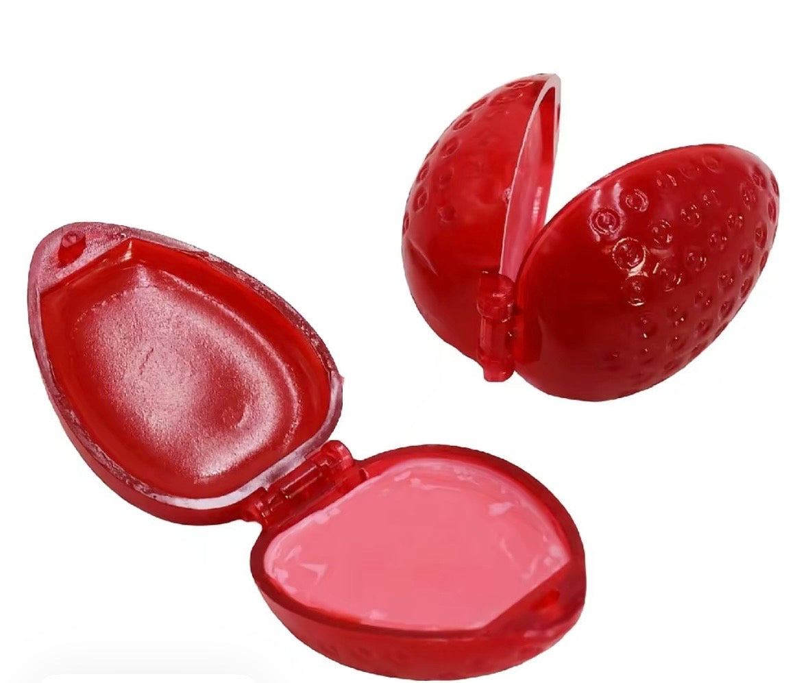 Strawberry lip balm