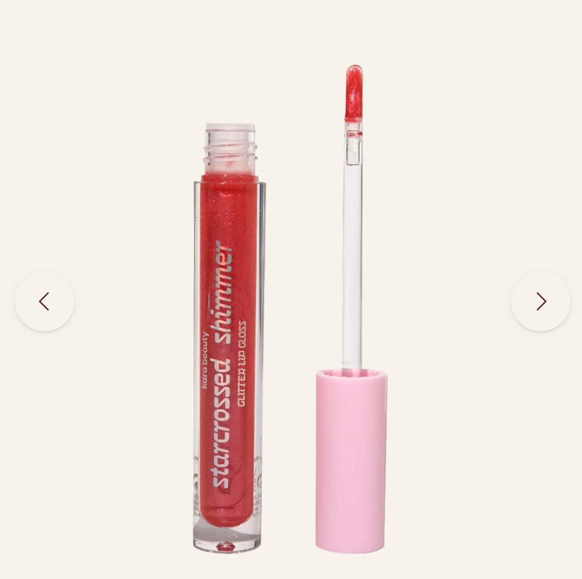 Kara Beauty Starcrossed Shimmer Glitter Lip Gloss