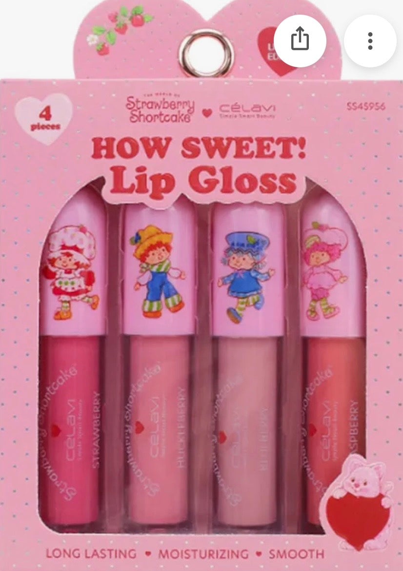Strawberry Shortcake How Sweet Lip Gloss