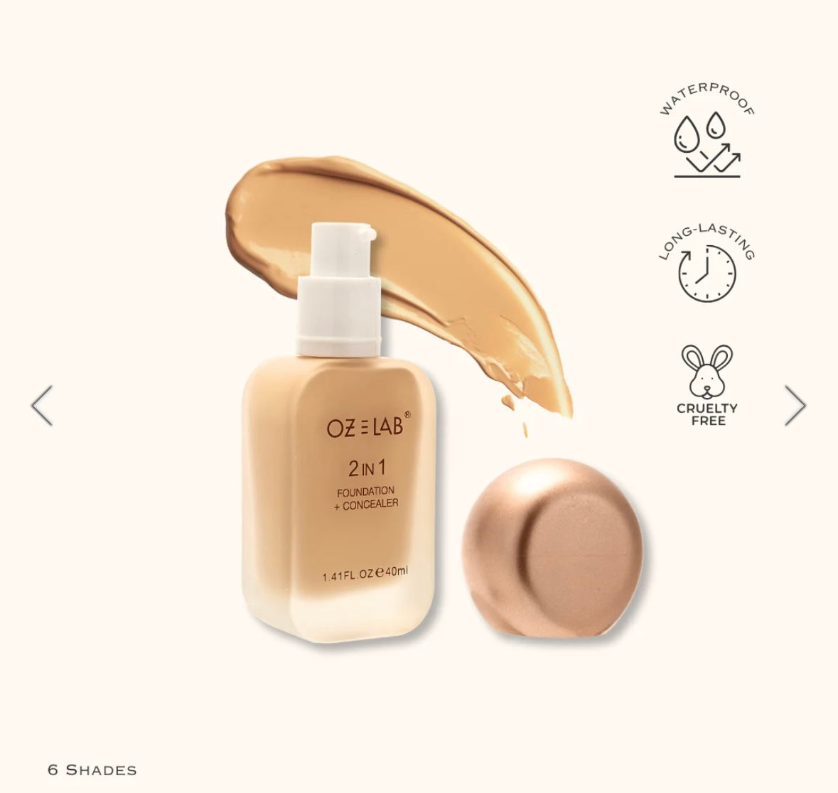 OZ LAB Foundation + Concealer