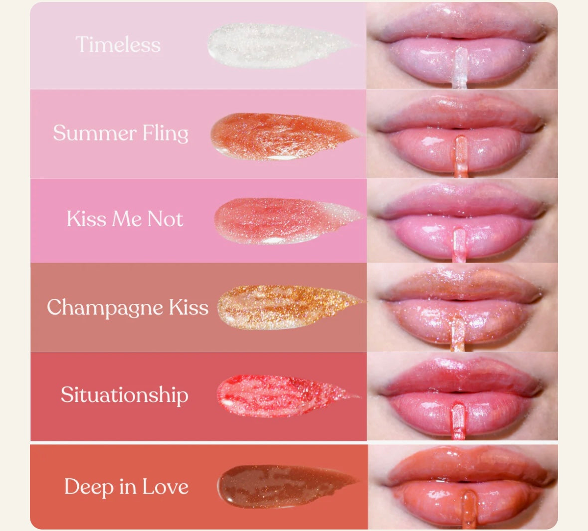 Kara Beauty Starcrossed Shimmer Glitter Lip Gloss