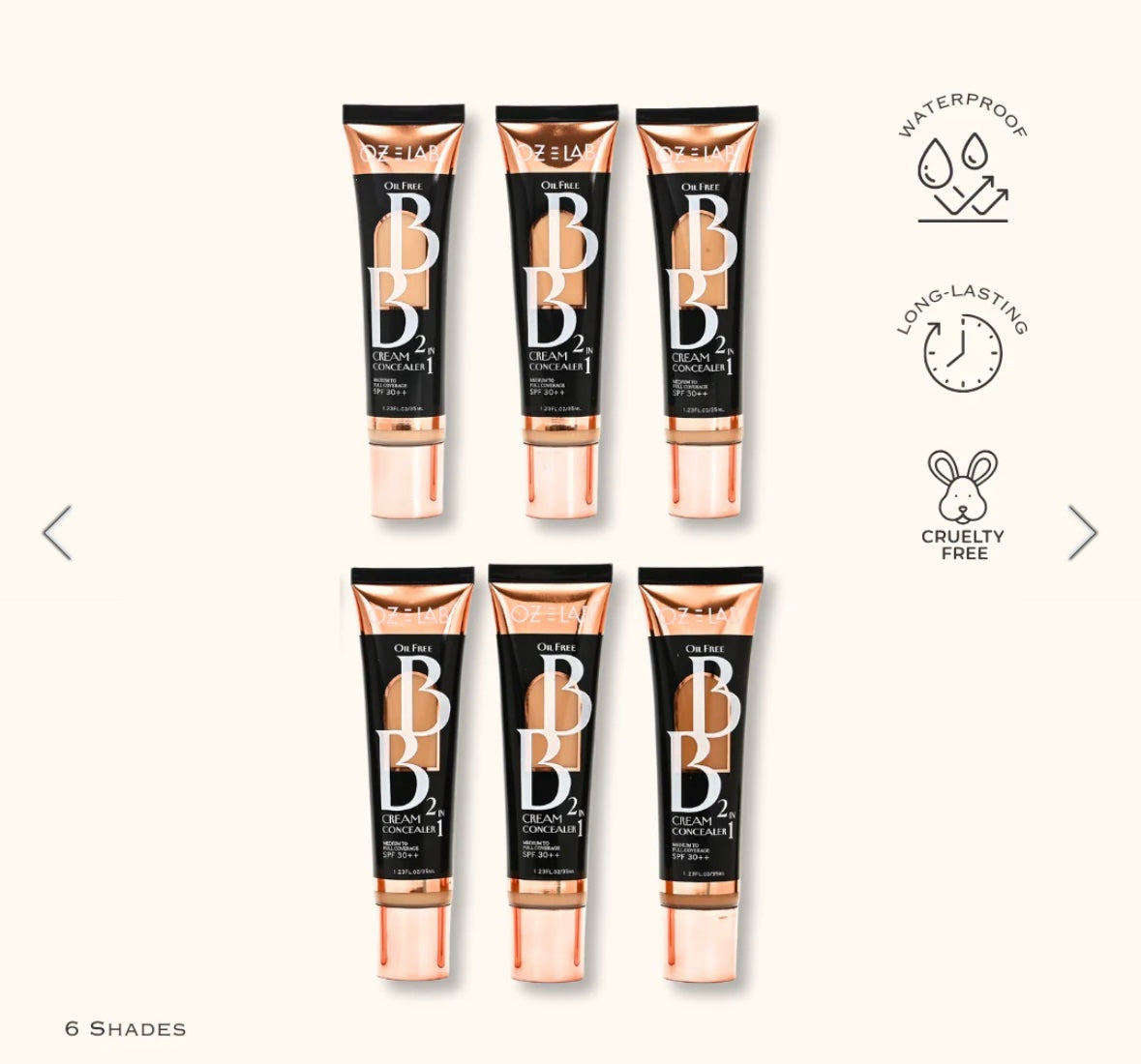 OZ LAB BB Cream + Concealer 2IN1