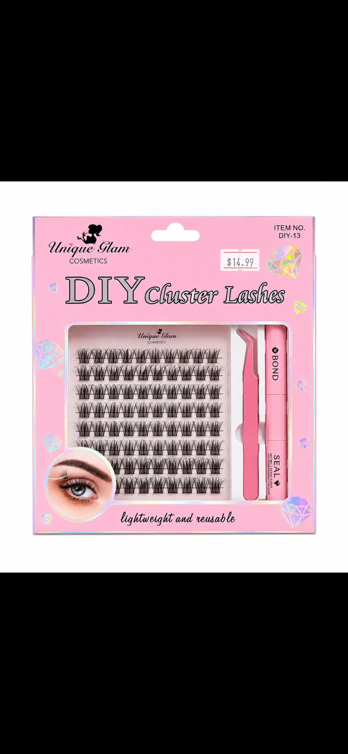 Unique Glam Individual DIY Clusters