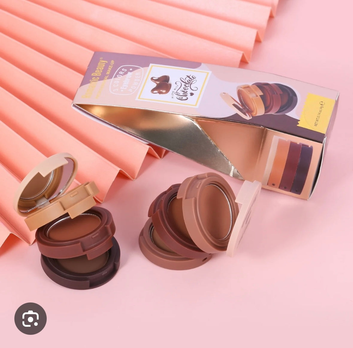 Romantic Beauty Chocolate Eyebrow Powder